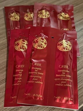 Bundle of 5: Oribe Shampoo and Conditioner for Beautiful Color NEW Sealed